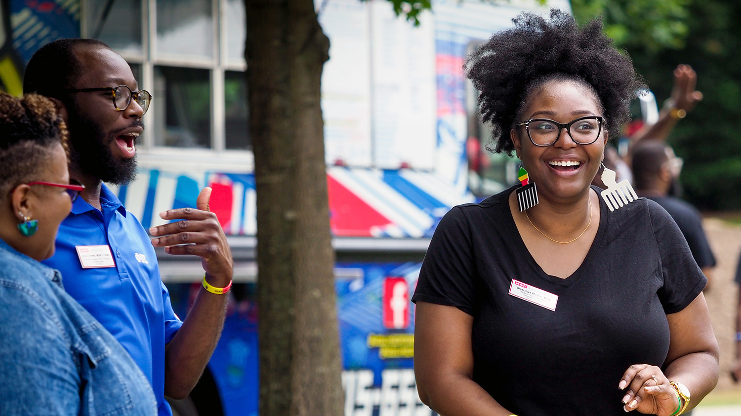 NC&#160;State faculty and staff members were welcomed to Stafford Commons for the 2023 Juneteenth observance.