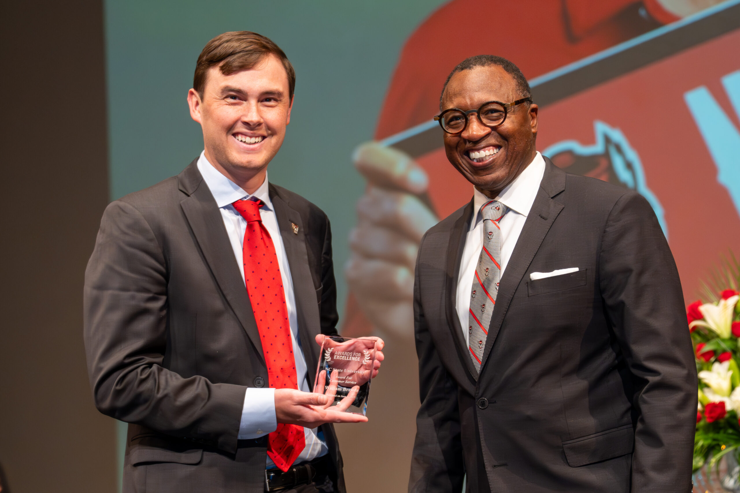 Chancellor Howell at the Awards for Excellence Ceremony